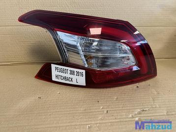 PEUGEOT 308 2 hatchback Links buiten achterlicht led 2013-20 beschikbaar voor biedingen