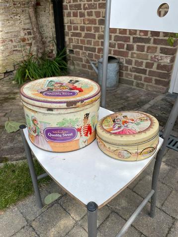 Mackintosh’s Quality Street blikken - set van 2 beschikbaar voor biedingen