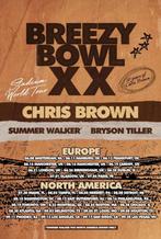 Chris Brown - Breezy Bowl XX: PIT & zitplaats ticket, Tickets en Kaartjes, Twee personen, Juni