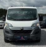 CITROËN JUMPER DOUBLE CABINE 7pl - BENNE EN ALU - RADIO, Autos, Carnet d'entretien, 7 places, 4 portes, Tissu