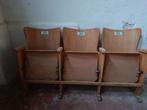 Cinema stoelen, Huis en Inrichting, Stoelen, Ophalen, Gebruikt, Bruin, Vier