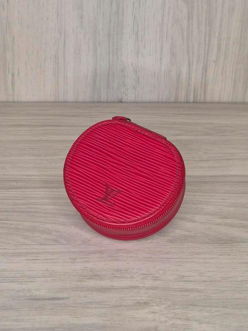 Louis Vuitton juwelendoosje - accessoire - leer - Rood, Handtassen en Accessoires, Overige Accessoires, Gebruikt, Verzenden