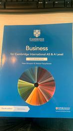 Business for Cambridge International AS & A Level, Livres, Économie, Management & Marketing, Comme neuf, Enlèvement ou Envoi