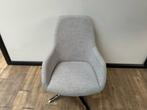 Grijze design loungestoel Markant, Antiek en Kunst, Ophalen of Verzenden
