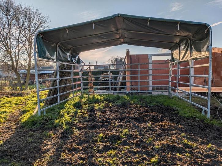 Mobiele schuilstal, weidetent, Dieren en Toebehoren, Stalling en Weidegang
