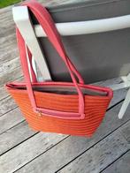 Zeer mooie oranje tas 40 x 27 cm, Handtassen en Accessoires, Tassen | Damestassen, Oranje, Shopper, Ophalen of Verzenden, Zo goed als nieuw