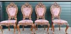 4 barok eetkamer stoelen, Ophalen