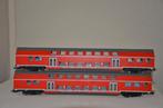 HO piko  DC-2 voitures 53110,double étages, Envoi, Utilisé, Piko