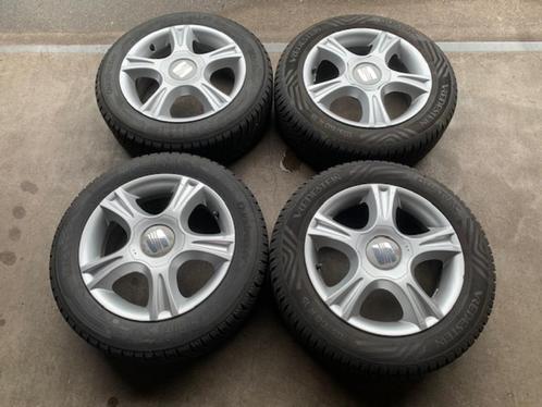 ORIGINELE IBIZA VW POLO FABIA VELGEN + 4S BANDEN 185 60 R15, Auto diversen, Autohoezen, Gebruikt, Ophalen of Verzenden
