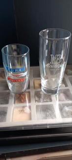 2 oude glazen Duvel Moortgat Breendonk, Verzamelen, Glas en Drinkglazen, Ophalen of Verzenden, Zo goed als nieuw
