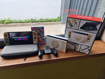 Nintendo Switch OLED Zelda edition beschikbaar voor biedingen