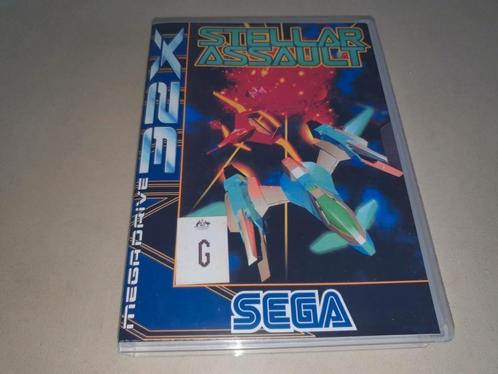Stellar Assault Sega 32X Game Case, Games en Spelcomputers, Games | Sega, Zo goed als nieuw, Verzenden