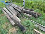 Oude telefoonpalen, Tuin en Terras, Palen, Balken en Planken, Ophalen, Gebruikt, Palen, Hardhout