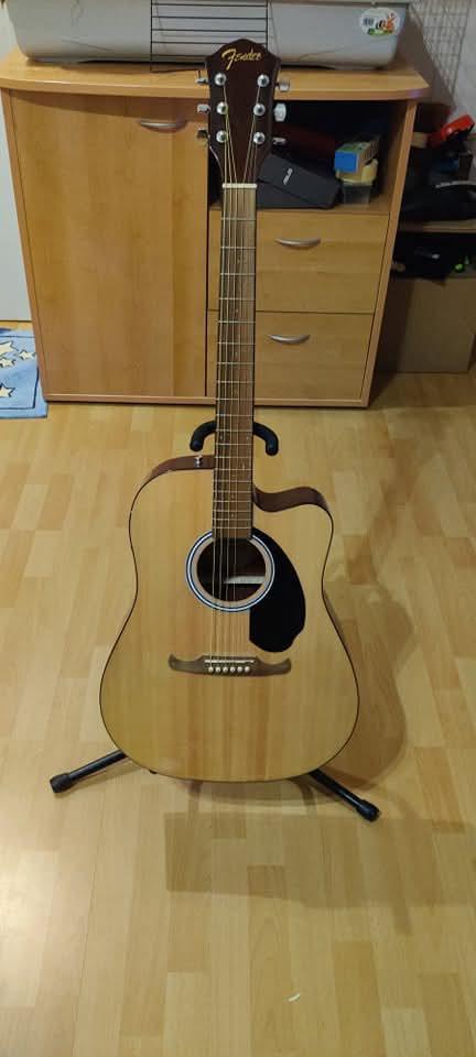 Fender FA-125CE elektro-akoestische gitaar, Muziek en Instrumenten, Snaarinstrumenten | Gitaren | Akoestisch, Nieuw, Ophalen