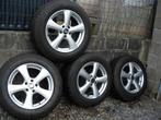 Alu velgen met winterbanden (5x114,3) - 225/65 R17 102H, Auto-onderdelen, Ophalen, Gebruikt, Banden en Velgen, 17 inch