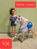 Barbie + paard, Kinderen en Baby's, Ophalen, Zo goed als nieuw, Barbie