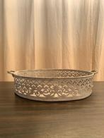 Corbeille / Plateau Vintage en Métal, Maison & Meubles, Accessoires pour la Maison | Plataux & Paniers, Enlèvement ou Envoi, Comme neuf
