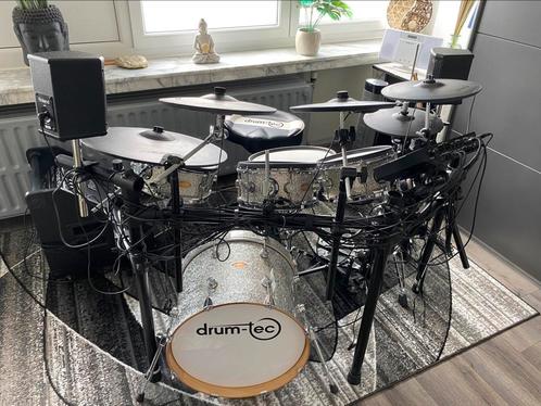 Roland TD27 met Drum-tec Diabolo kit, Muziek en Instrumenten, Drumstellen en Slagwerk, Zo goed als nieuw, Roland, Ophalen