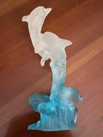 Figurine 2 dauphins en résine, Collections, Statues & Figurines, Animal, Neuf