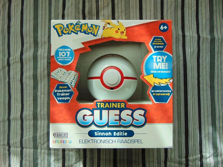Pokemon Trainer Guess Sinnoh editie, Nieuw in de doos., Kinderen en Baby's, Speelgoed | Educatief en Creatief, Nieuw, Ophalen of Verzenden