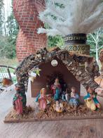 Kersstalletje/antiek/made in italy, Diversen, Kerst, Ophalen of Verzenden