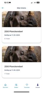 Tickets planckendeal, Tickets en Kaartjes, Recreatie | Pretparken en Attractieparken, Drie personen of meer, Ticket of Toegangskaart