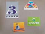 Stickers VTM, Brtn, radio 2,radio 3,studio Brussel, sporza, Verzamelen, Ophalen of Verzenden, Zo goed als nieuw