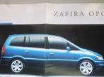 Opel Zafira OPC NL 11-2001 brochure, Boeken, Auto's | Folders en Tijdschriften, Verzenden, Opel