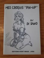 Di Sano 2000 "Mes croquis 'Pin-Up'" getekend/signé 262/500, Nieuw, Di sano, Eén stripboek, Verzenden