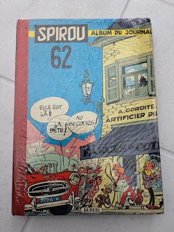 SPIROU 62 Receuil Bel état complet 1957 à céder au plus offr beschikbaar voor biedingen
