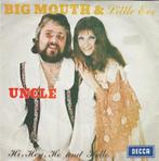 45T: Big Mouth & Little Eve: Uncle   PopRock, 7 pouces, Pop, Utilisé, Enlèvement ou Envoi