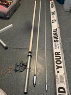 Antenne CB 27MHz & 10-17m Solarcon A-99 2000W 5.5m 1/2 onde, Ophalen, Zo goed als nieuw, Antenne