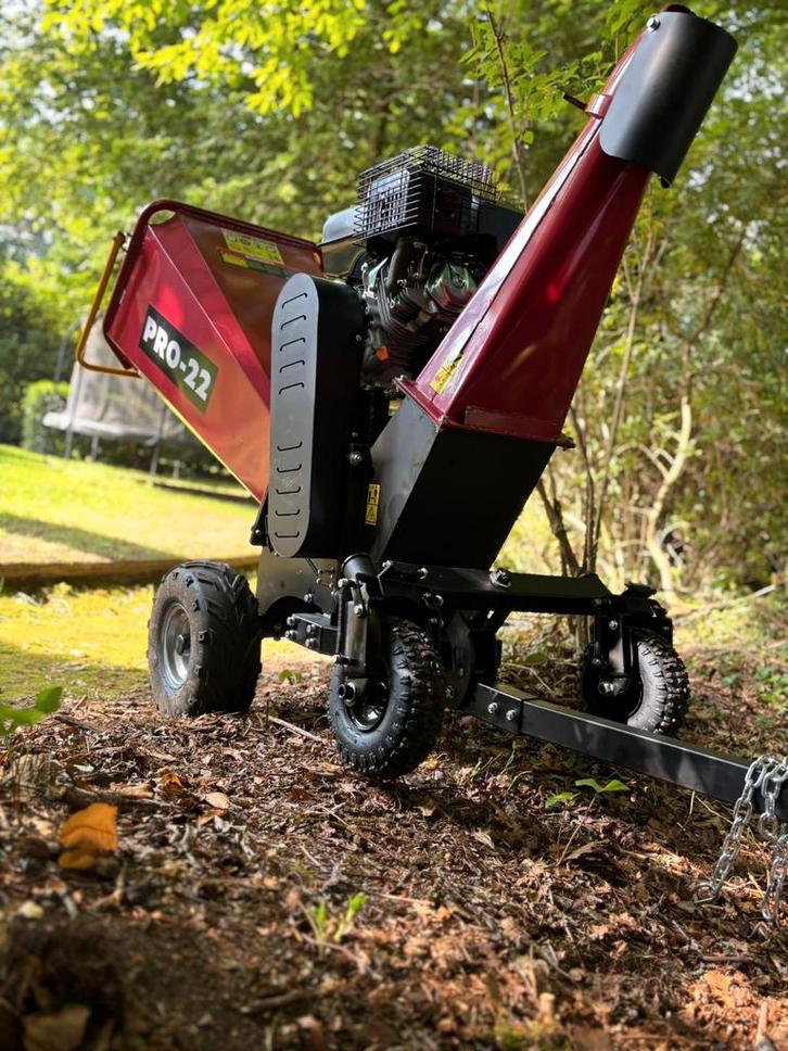 Benzine hakselaar te huur., Tuin en Terras, Hakselaars, Zo goed als nieuw, Benzine, Ophalen