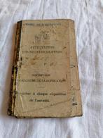 oud document Congo - inschrijving register, Enlèvement ou Envoi, Utilisé