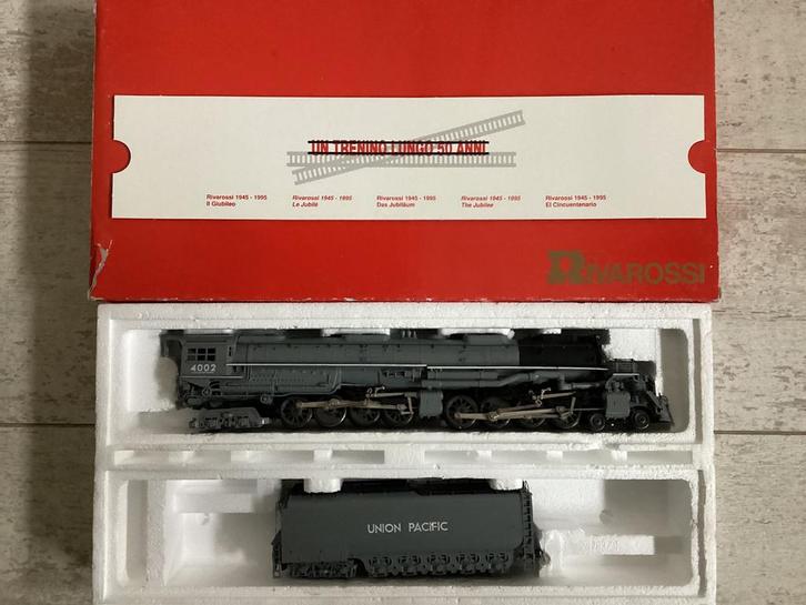 Rivarossi Big Boy in nieuwstaat, Hobby en Vrije tijd, Modeltreinen | H0, Zo goed als nieuw, Locomotief, Gelijkstroom, Overige merken