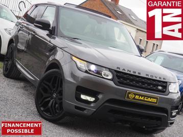 Land Rover Range Rover Sport 3.0D HSEDYNAMICTVA21%-CUIR-PA, Autos, Cuir, Argent ou Gris, Achat, Entreprise