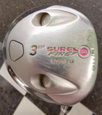 WOOD 3 - MD Golf Sure Fire III 3 - Loft 15 beschikbaar voor biedingen