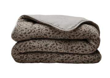 Teddybed - Panther Taupe 140 x 200 uitwasbaar dekbed, Nieuw beschikbaar voor biedingen
