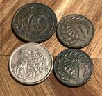Lot de 4 pièces différentes en Nouvelle-Zélande, Enlèvement ou Envoi
