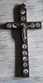 vintage Kruisje kruisweg staties, Verzenden, Gebruikt, Overige typen, Christendom | Katholiek