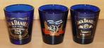 Jack Daniels : set van 3 cobalt blue shotglazen, Enlèvement, Neuf, Verres et Verres à shot