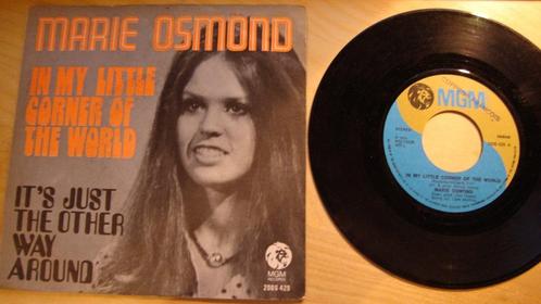 Marie Osmond --- Dans mon petit coin du monde, CD & DVD, Vinyles Singles, Utilisé, Single, Pop, 7 pouces, Enlèvement ou Envoi