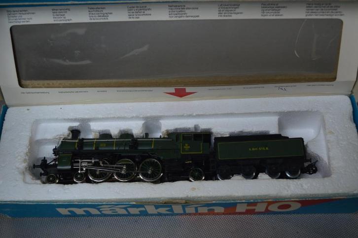 Märklin 3092:Bayerische stomer in okt, Hobby en Vrije tijd, Modeltreinen | H0, Gebruikt, Locomotief, Wisselstroom, Märklin, Analoog
