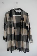 chemisier/tunique légère à carreaux Masai, Comme neuf, Noir, Taille 38/40 (M), Masai