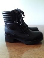 Bottines Falco noir femmes - Taille 39 - État neuf !!!, Motoren, Ophalen, Nieuw zonder kaartje, Dames, Laarzen