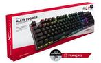 CLAVIER HYPERX FPS RGB TRES BON ETAT, Computers en Software, Ophalen, Hyper X, Azerty, Zo goed als nieuw