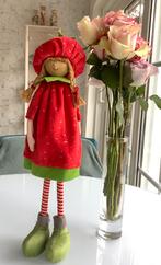 Vintage schattige aardbeipop, Ophalen, Zo goed als nieuw