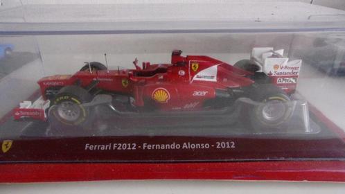 FERRARI F2012 .FERNANDO ALONSO.1/24 NEUVE,VITRINE SCELLEE, Hobby en Vrije tijd, Modelauto's | 1:24, Nieuw, Auto, Overige merken