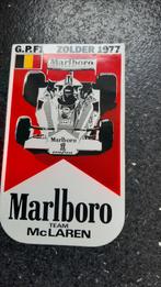 Autocollant McLaren 1977 de l'équipe de Formule 1 Marlboro Z, Comme neuf, Voiture ou Moto, Enlèvement ou Envoi