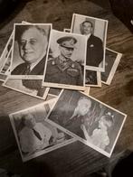 12 postkaarten met grote namen op, Verzamelen, Ophalen of Verzenden, Landmacht